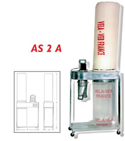 Aspirateurs industriels AS2A / AS3B